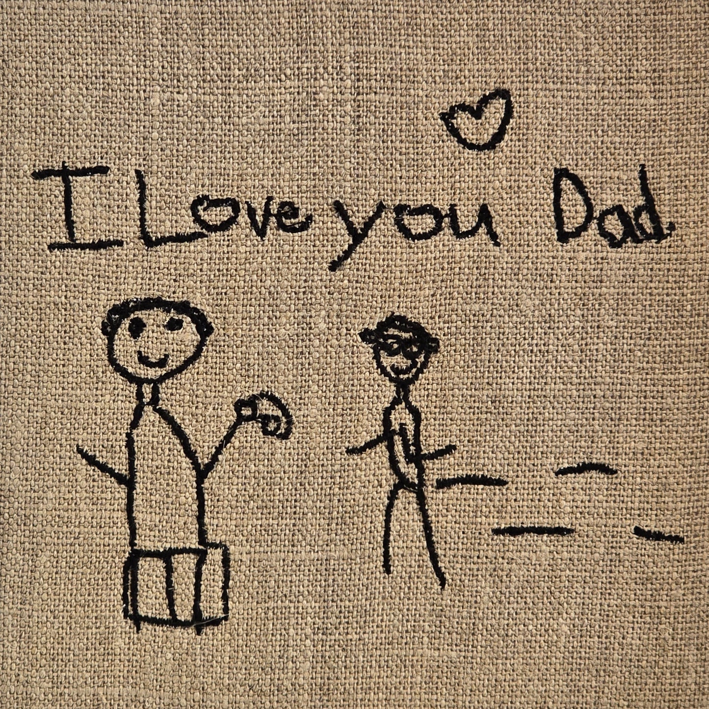 Stitched Sentiments - 12 cm x 12 cm - Unframed